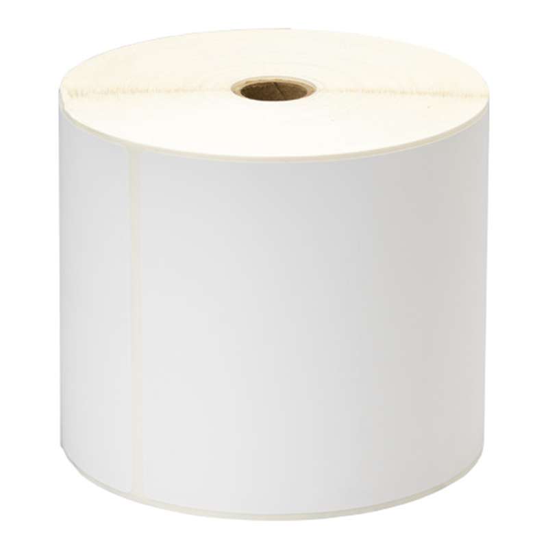Direct Thermal Polypropylene Label, Matte White, 4 x 6in, 5in OD/1in Core, 490 Labels per Roll, 8 Rolls per Case