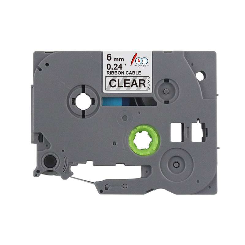 TZe Laminated Label Tape, White on Blue, 0.35in x 26.2ft, for Use with P-Touch Label Makers