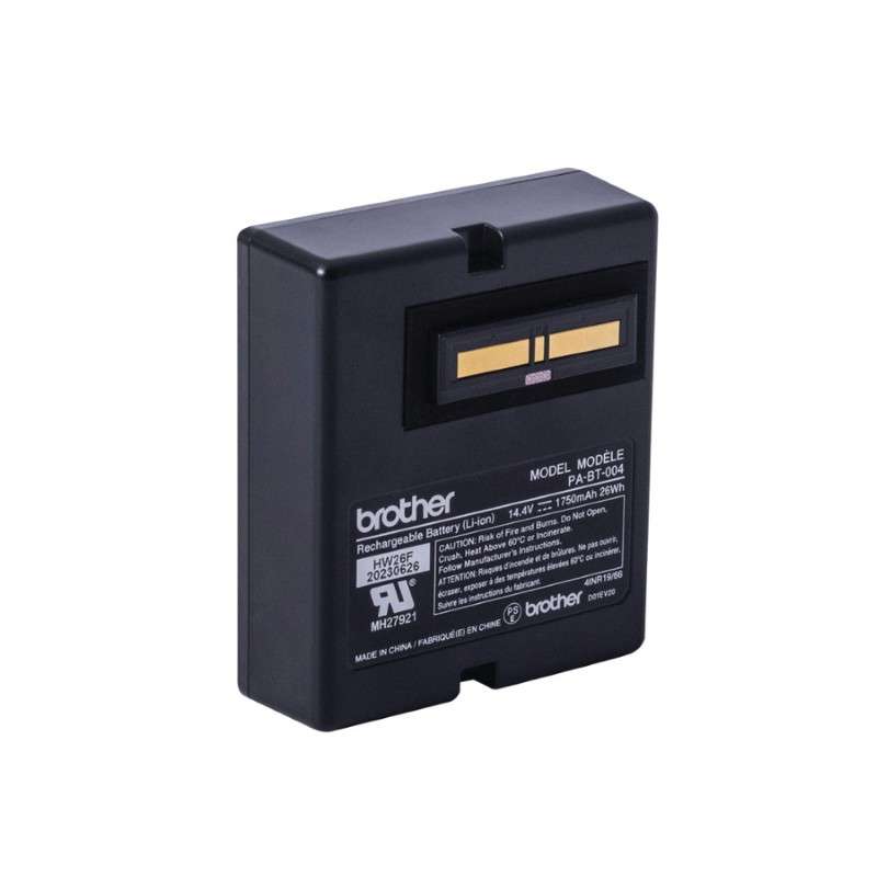 Li-ion Battery: Rechargeable, TD2320D, TD2350D, TD2350DSA
