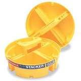 Bucket Stacker Tool Organize with 4 Compartments, 3" Deep redirect to product page
