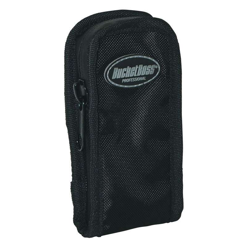 Cell Phone Holder with Water-Resistant Zipper Closure and SS Steel Spring Belt Clip