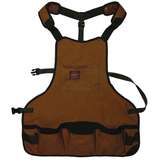 Canvas Bib Apron with 16 Pockets and Dual Hammer Loops redirect to product page
