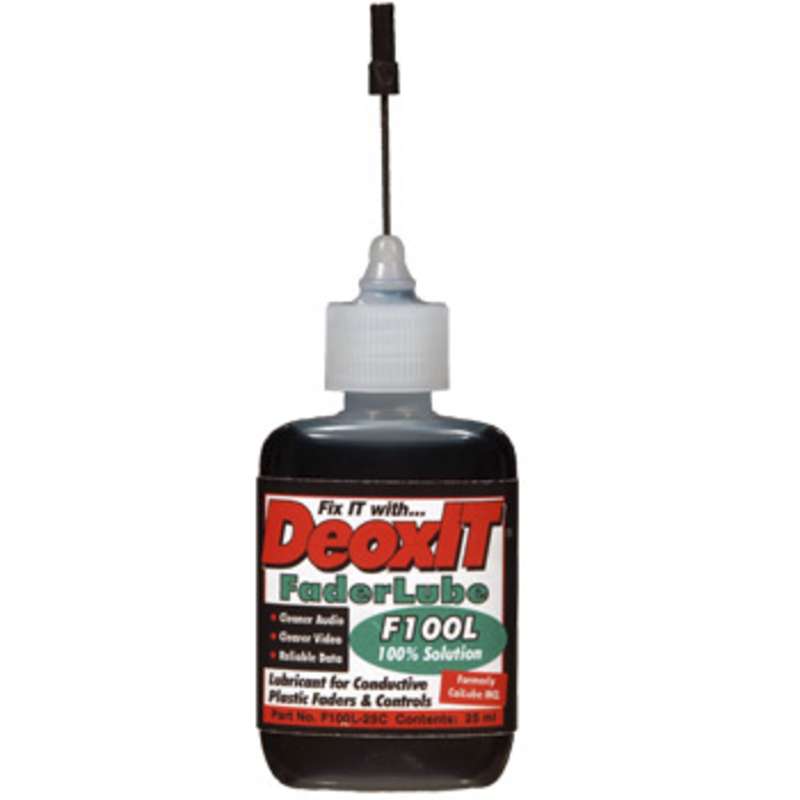 DeoxIT® Fader Cleaner for Conductive Plastics Needle Dispenser, 25 ml