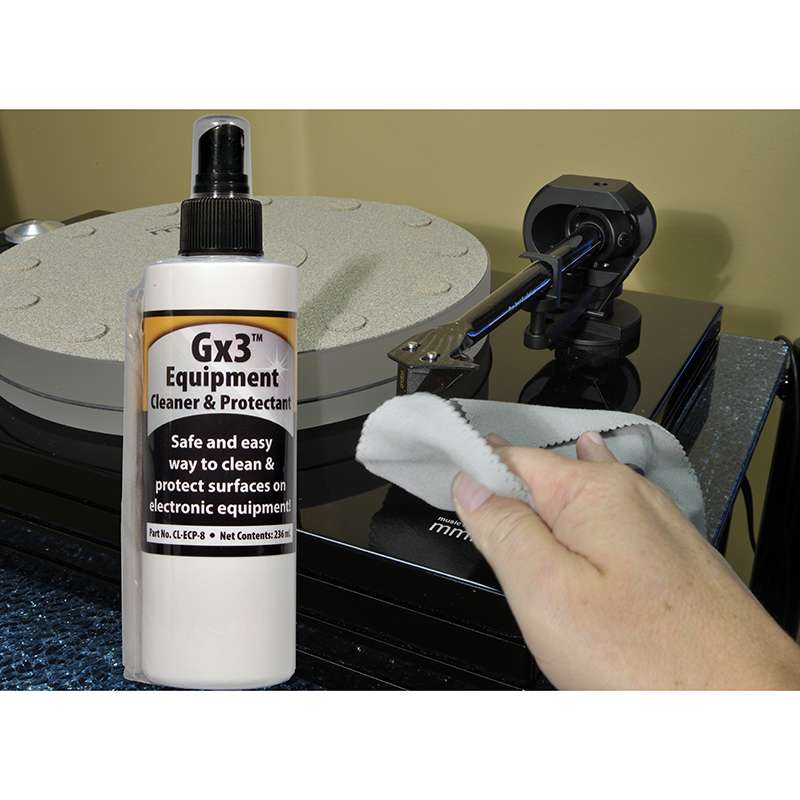 Gx3™ Equipment Cleaner, Conditioner, and Protectant with Microfiber Cloth, 8 oz Bottle