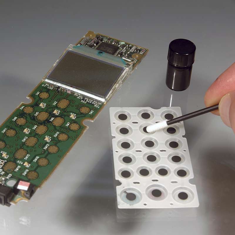 CaiKote 44 Conductive Silver Coating Kit, includes Swabs and Brushes