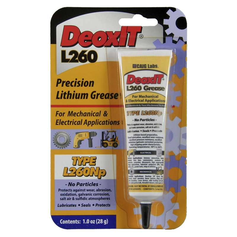 DeoxIT® L260 Grease, L260Np, 28g Squeeze Tube