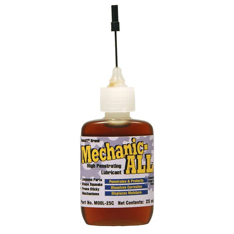 MechanicALL Anti-Corrosive High-Penetrating Lubricant w/ Needle Dispenser, 100% Liquid Solution, 25 mL
