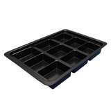 Conductive Kitting Tray with 9 Compartments, 14 x 10 x 1-3/4" redirect to product page
