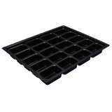 Conductive Kitting Tray with 20 Compartments, 10-1/2 x 8-3/4 x 1-3/16" redirect to product page