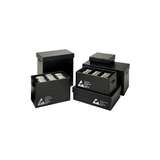 Conductive Corrugated In-Plant Handler 21-1/2 x 18-1/2 x 4-1/4" with 150 Cells 1-3/4 x 1 x 4" redirect to product page