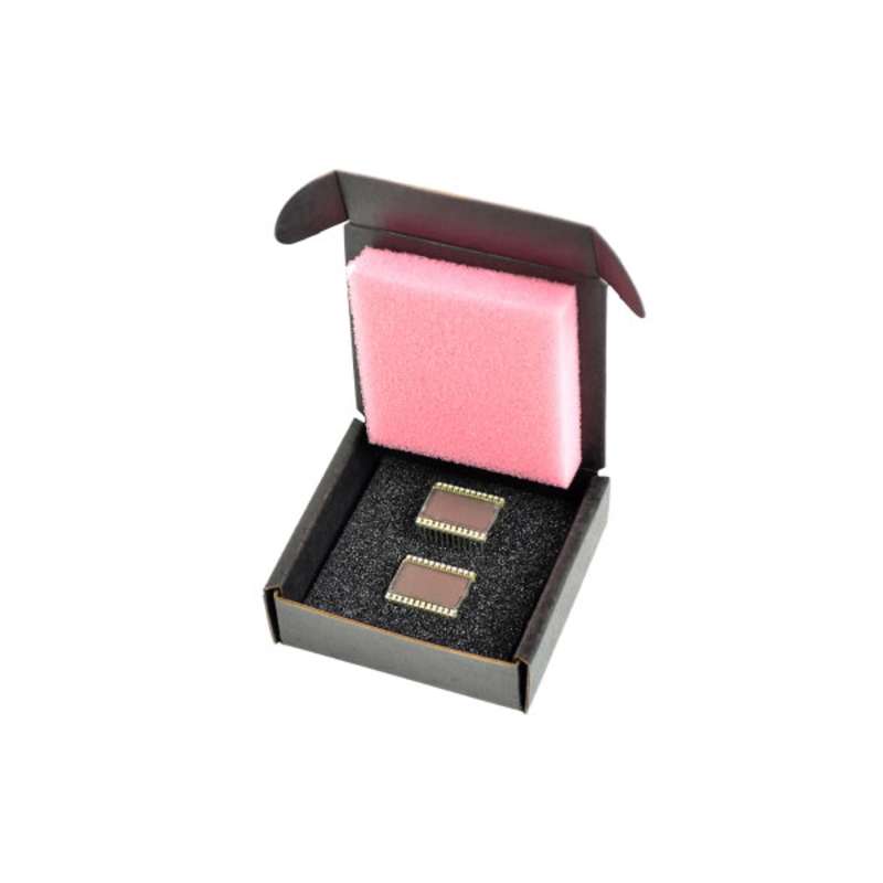 Corstat™ Conductive Mailer with Dissipative Pink/Conductive Black Foam, 7 x 3-1/2 x 1" I.D.