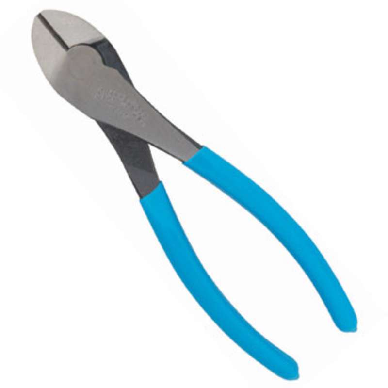 Diagonal Cutting Plier with Lap Joint, 7"