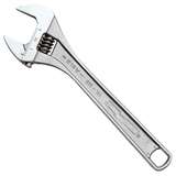 Chrome Finish Adjustable Wrench, 10" redirect to product page