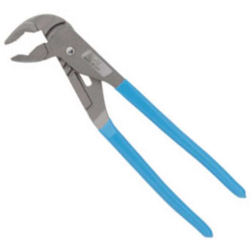 GRIPLOCK Tongue and Groove Plier with Hex Jaw and Offset Head, 12.5"
