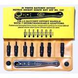 Ratchet Kit with 7 Metric Hex Bit Adapters redirect to product page