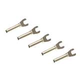Set of 5, Replacement Screw-On Spaded Lugs for Ground Resistance Tester Kits redirect to product page