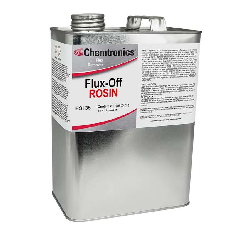 Flux-Off® Rosin Flux Remover for Cleaning All Rosin and Rosin-Based Flux, 1 Gallon