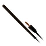 Electronic Test Probe 4.5" Handle with 3' Wire and Banana Plug, .24" Diameter, Black redirect to product page