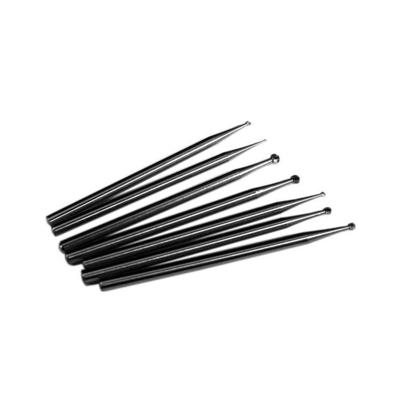 Carbide Ball Mill Pack, Sizes #1/2 to #7, 8 per Package