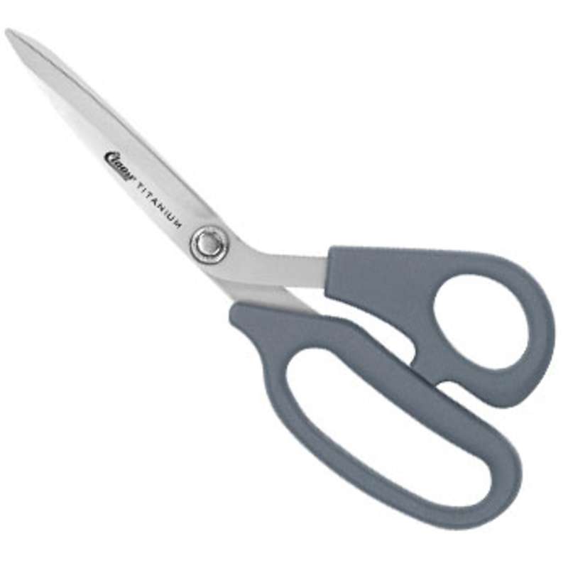 Shears, Titanium Heavy-Duty Ultraflex, 8", w/Oversized Blades and Adj. Tension