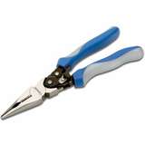 Pro Series Long Nose Compound Action Pliers with Side Cutter, 9" redirect to product page