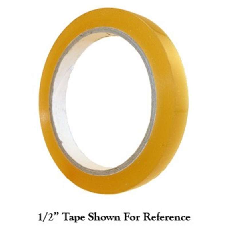 Anti-Static Transparent Tape, 3" Core, 1/2" x 72yd, Biodegradable