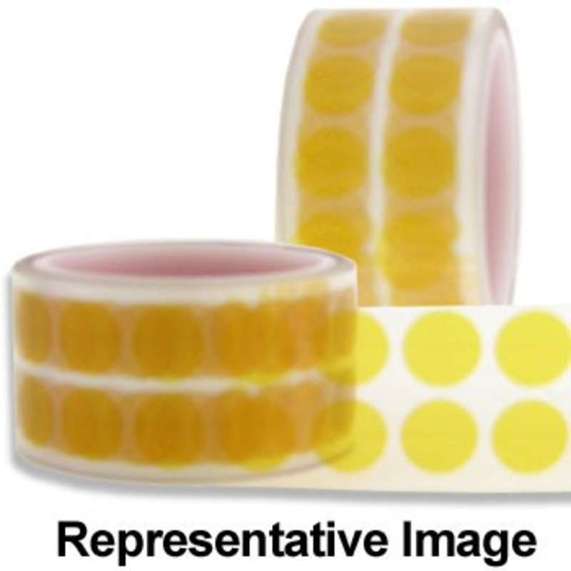 Polyimide Solder Wave Discs, 3" Core, 2.5mil Thick, 5/16" diameter, 2000 per Roll