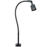 Halogen Lamp, 20-Watt, with Bulb, Gooseneck-arm and Clamp, Black redirect to product page