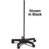 Caster Stand Black, for Dazor IV Pivot Model Lights redirect to product page