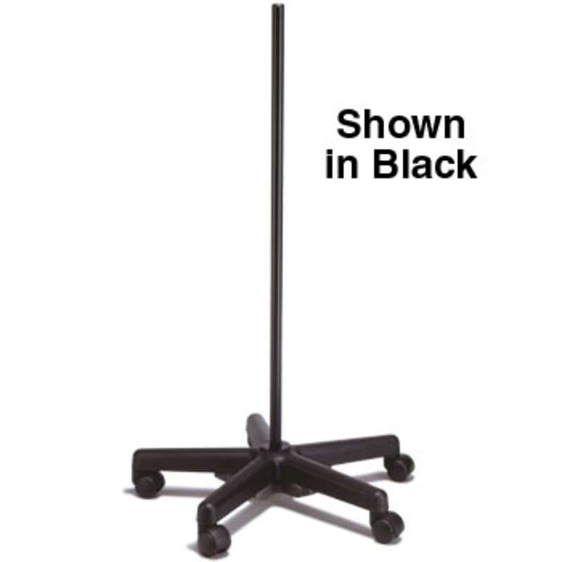 Caster Stand Black, for Dazor IV Pivot Model Lights