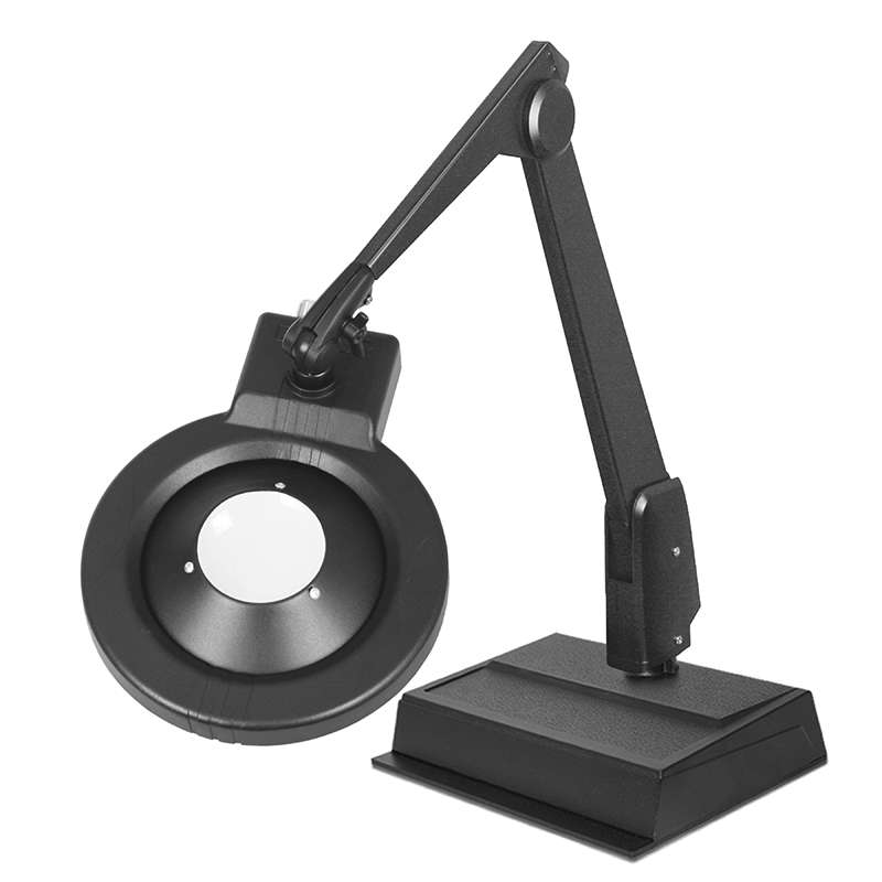 Circline Series ESD-Safe LED Desk Magnifier, 5x Magnification