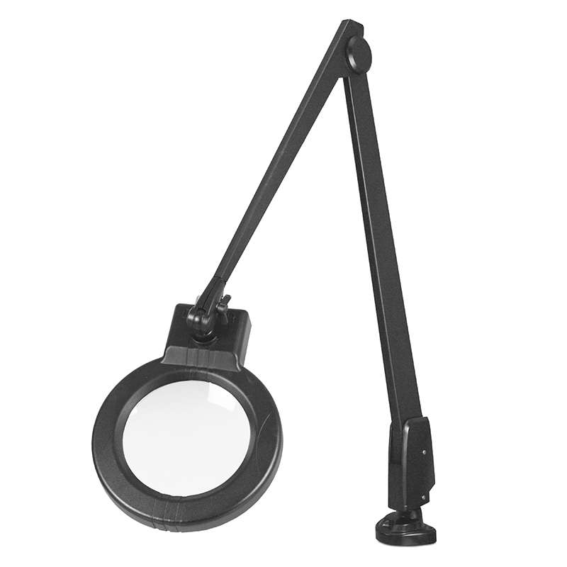 Circline Series ESD-Safe LED Clamp Magnifier, 1.75x Magnification