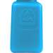 durAstatic® Pure-Touch Bottle, HDPE, Blue, Square, GHS Label with Isoproanol, 6 oz