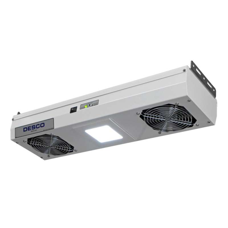 Chargebuster Overhead ionizer Bar with Lights, 2-Fan, 120 VAC