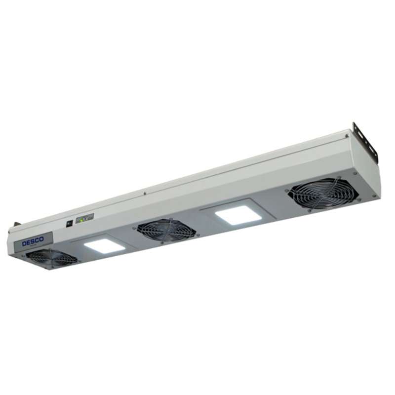 Chargebuster Overhead ionizer Bar with Lights, 3-Fan, 120 VAC