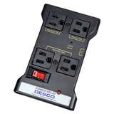 power relay with four sockets and power button redirect to product page