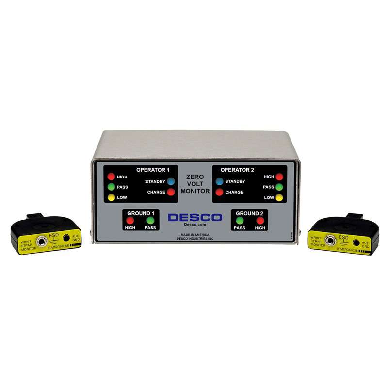 zero volt monitor on white background