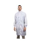 Cleanroom Frock, Single-Wire Ad Fabric Mod. LLC23 , 3XLarge redirect to product page