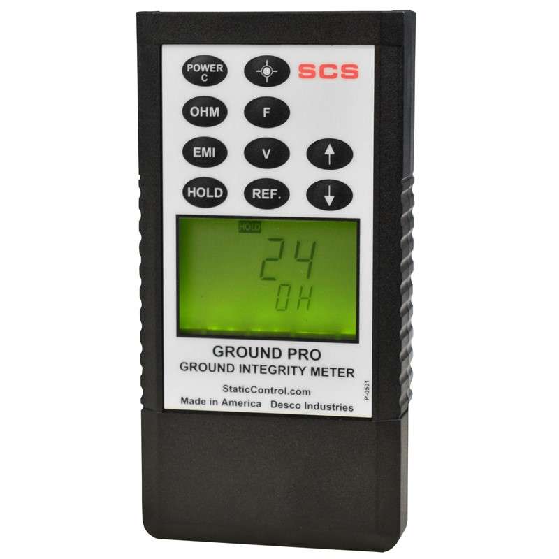 Ground Pro Gound Integrity Meter, ANSI/ESDA S20.20 and ANSI6.1 Compliant