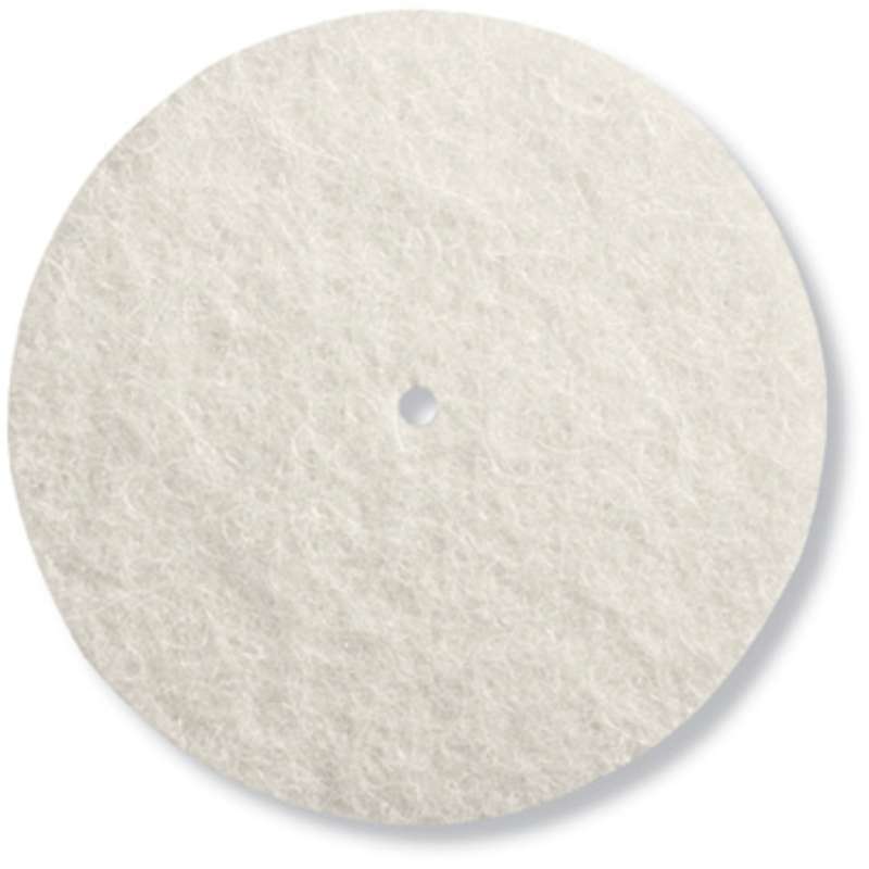 Felt Polishing Wheel, 1" Diameter