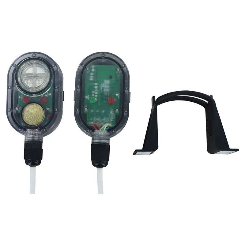 Battery Powered Water Leak Detector, SPST No SSR, with Audible Alarm, Adjustable Mounting Bracket Included