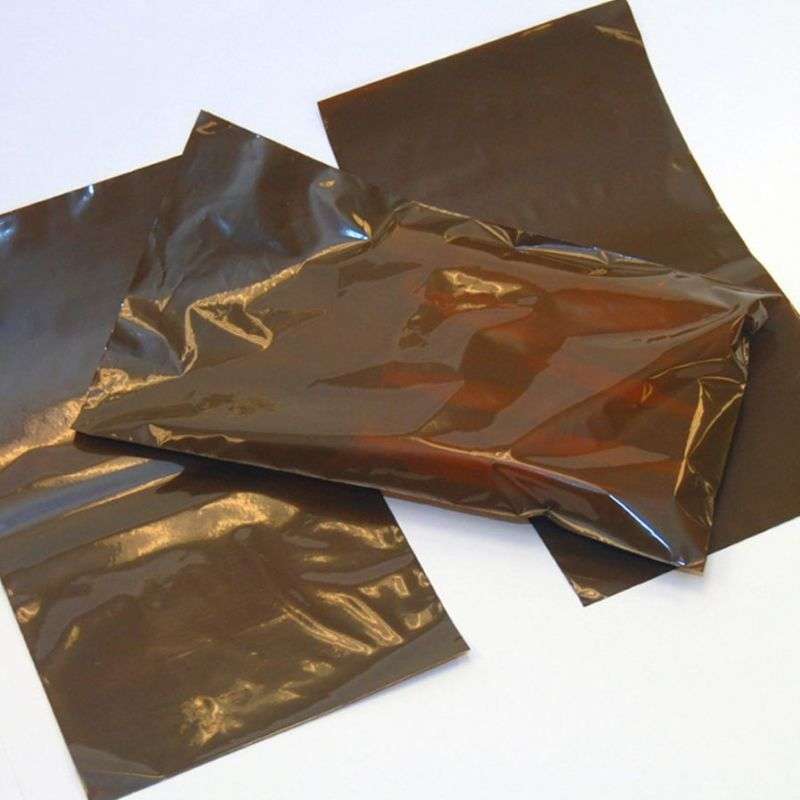 6"x 14"x 2Mil Amber UV Bag, 1,000 per Case