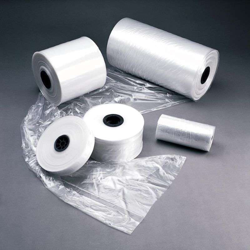 Class 100 Polyethylene Cleanroom Tubing, 6 Mil 10" x 500 Ft Roll