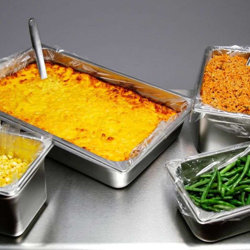 Value Plus Poly Sixth Pan Liner, 0.48 Mil 13 x 18", 200 per Case