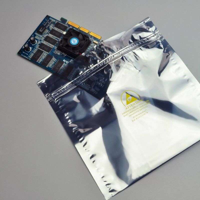 StratoGrey™ Static Shielding Seal Top Bag, 14 x 18", 500 Bags per Case