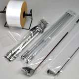 Low Density 16" Protective Poly Tubing, 2 Mil 16" x 2150 Ft Roll redirect to product page