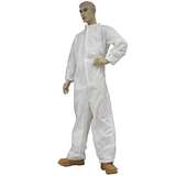 Cleanroom Disposable Coveralls with Elastic Wrists, Ankles & Back, 2X-Large, 25 per Case redirect to product page