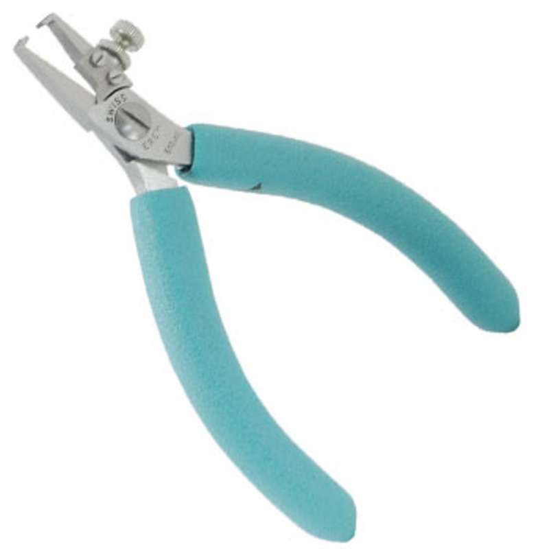 Micro Wire Stripping Plier, 4-3/4", Front Stripping Adjustable for 18 to 30 AWG