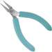 ESD-Safe Round Nose Plier with Smooth Jaws and Cushion Grips, 4-3/4"