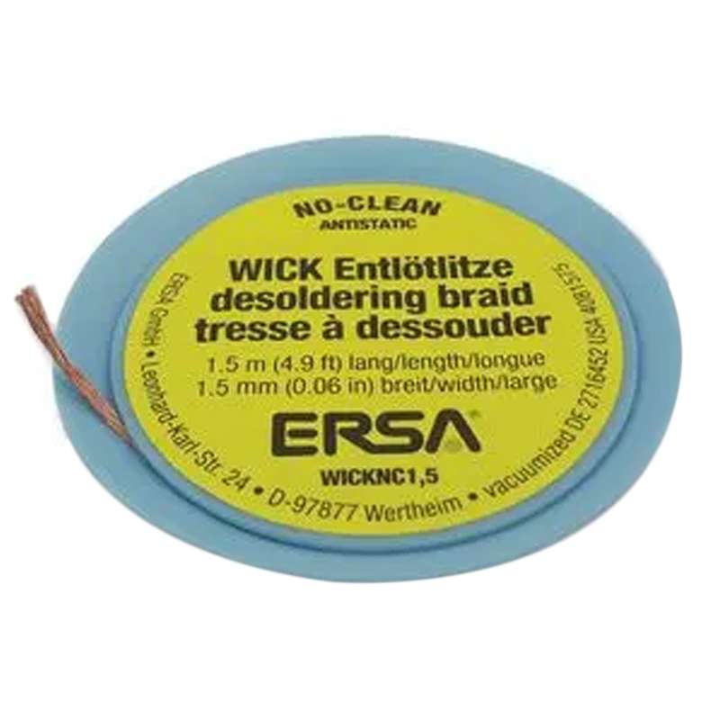 No Clean Desoldering Braid, 1.5 mm